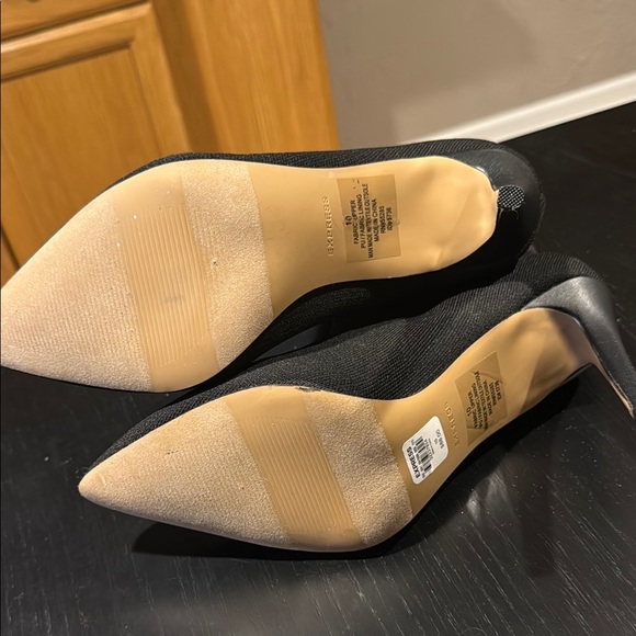 Black Heeled Boots with Stiletto Heel and Sock-Like Fit - Picture 7 of 7